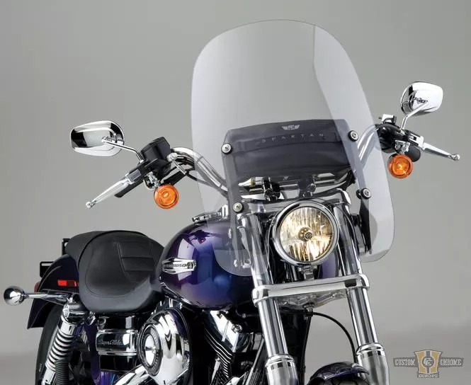 Spartan Clear Windshield for Harley-Davidson