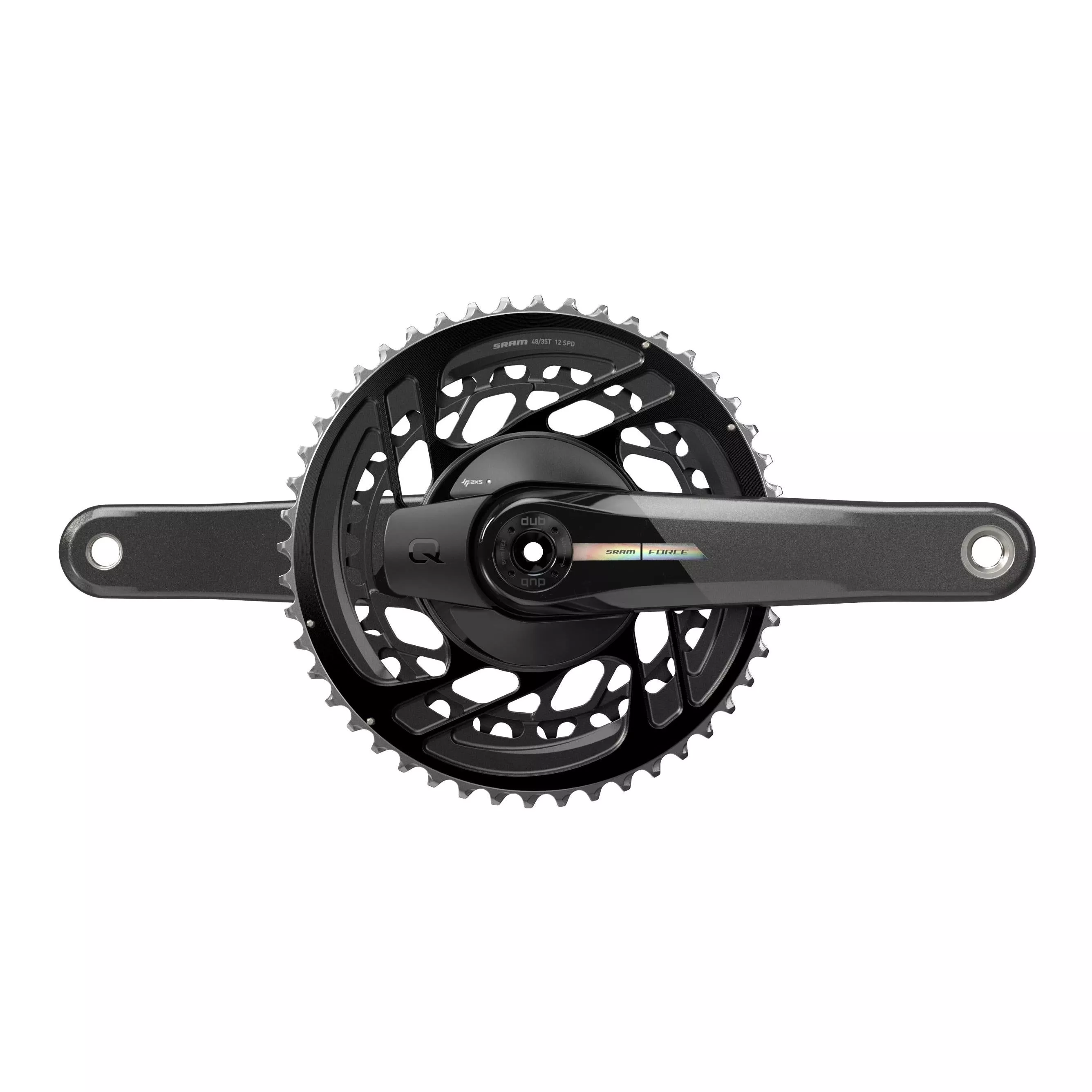 SRAM Force D2 Road Power Meter Spider DUB - 48/35T Direct Mount (BB Not Included)