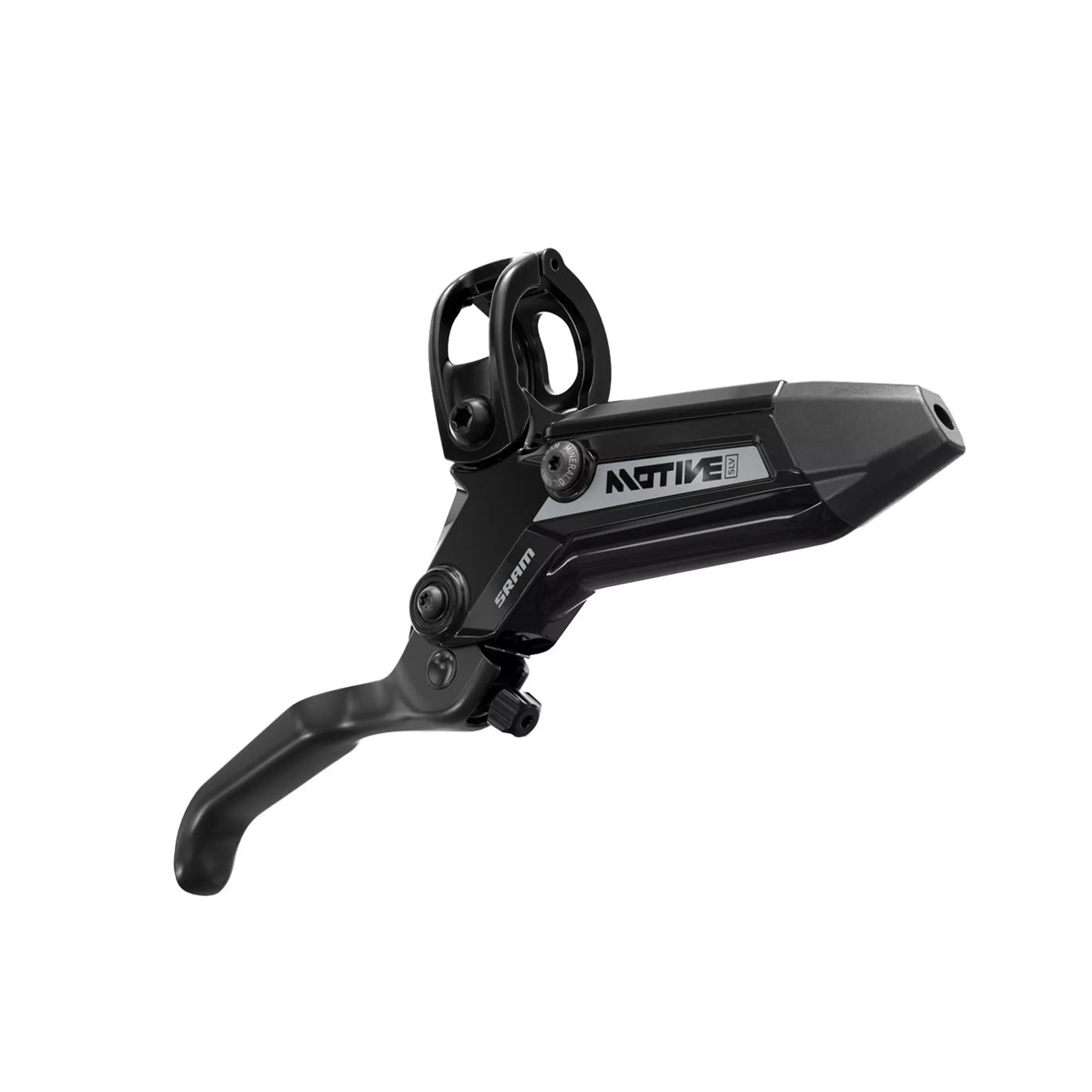 Sram Motive Silver A1+ Disc Brake Lever Assembly - Aluminum Lever (Assembled, No Hose, Includes Barb,Olive,Boot)