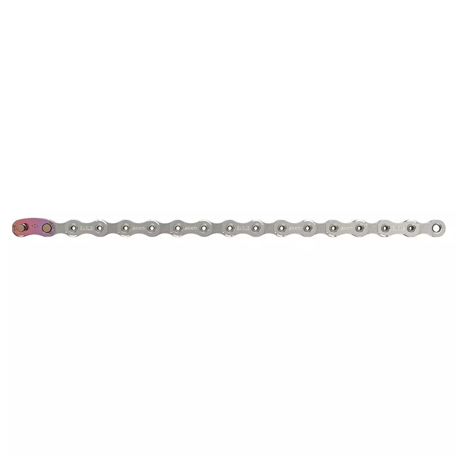 SRAM X01 Eagle Chain 12-speed - silver with PowerLock