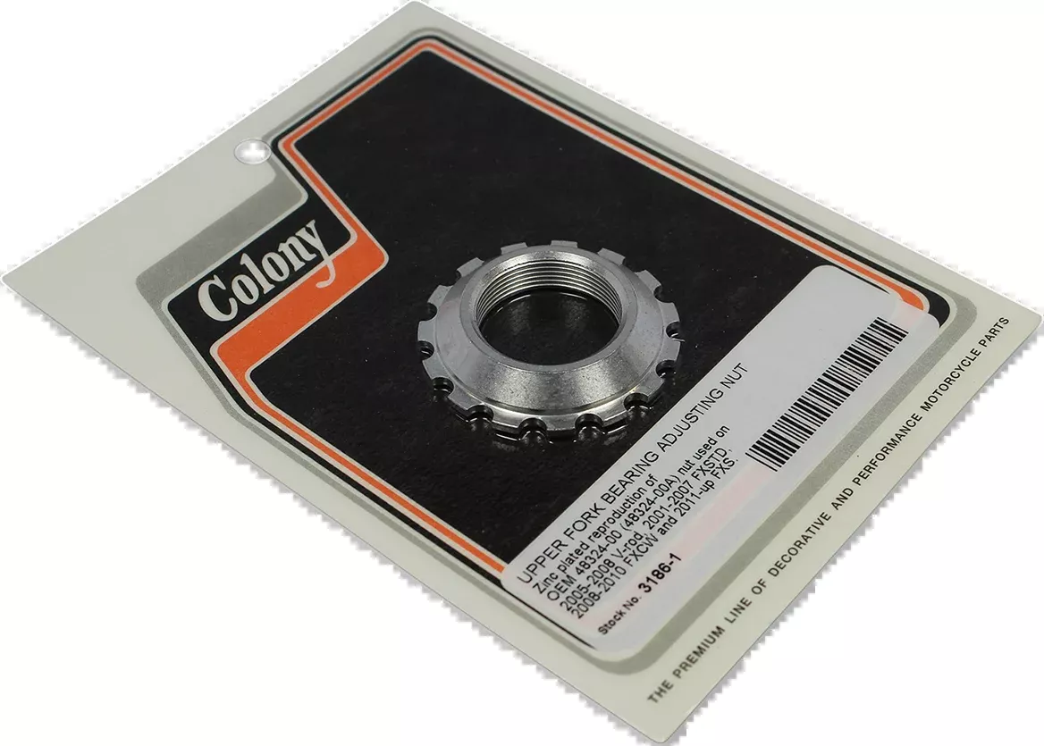 Steering Head Bearing Adjusting Nut For Harley-Davidson 48307-06