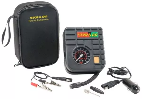 Stop and Go - Mini Air Compressor with SAE Connector