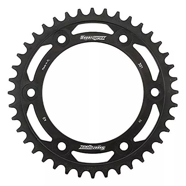 Supersprox - Sprocket 40 Rear Honda Black(RFE-301-40-BLK)