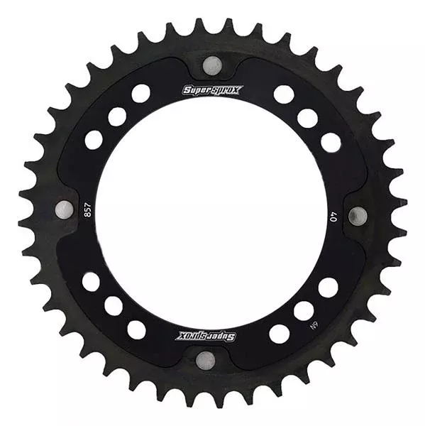 Supersprox - Sprocket 40 Rear Yamaha Black(RST-857-40-BLK)