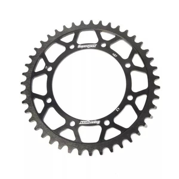 Supersprox - Sprocket 43 Rear Kawasaki Black(RFE-487-43-BLK)