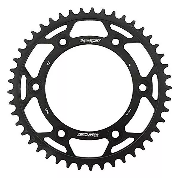Supersprox - Sprocket 45 Rear Honda Black(RFE-301-45-BLK)