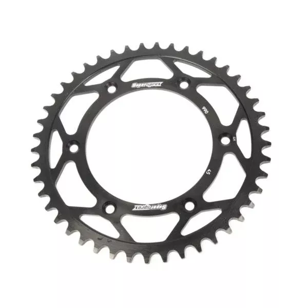 Supersprox - Sprocket 45 Rear KTM Black for KTM 690 / HUQ 701(RFE-990:45-BLK)