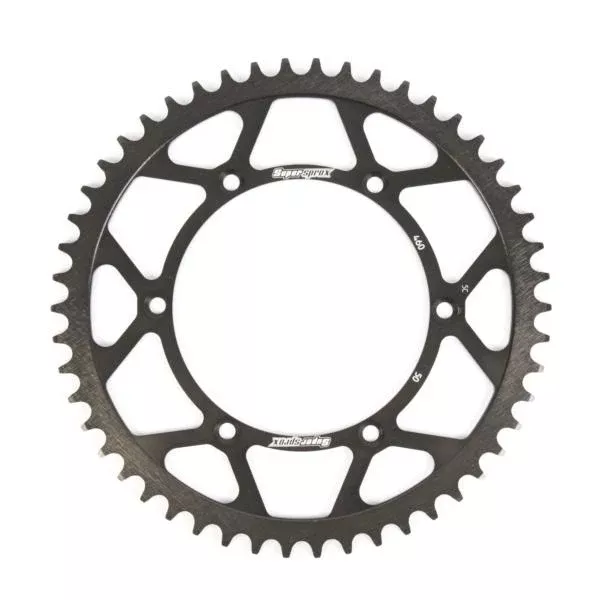 Supersprox - Sprocket 50 Rear Kawasaki Black(RFE-460-50-BLK)