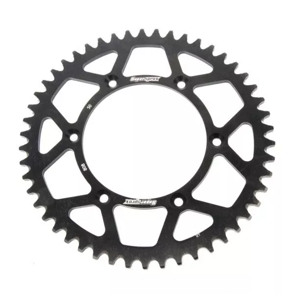 Supersprox - Sprocket 50 Rear Suzuki Black(RAL-808-50-BLK)