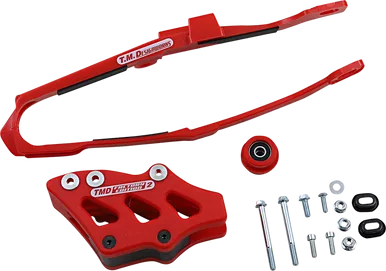 T.M. DESIGNWORKS Chain Guide/Slider - Honda - Red DCK-OR13-RD