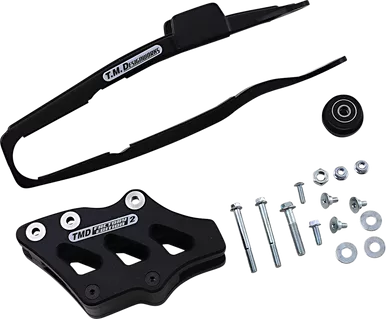 T.M. DESIGNWORKS Chain Guide/Slider - Yamaha - Black YCP-OR8-BK