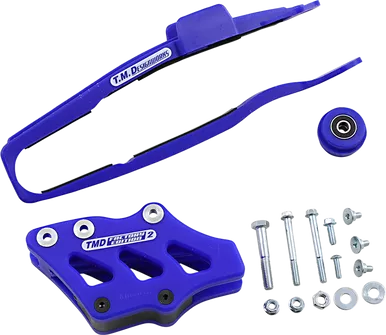 T.M. DESIGNWORKS Chain Guide/Slider - Yamaha - Blue YCP-OR5-BU
