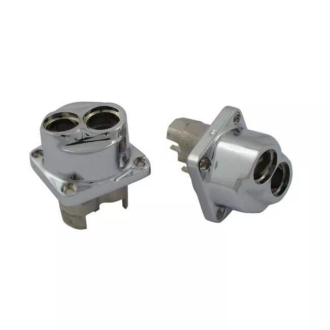 Tappet Block Set, Chrome Alu For Harley-Davidson