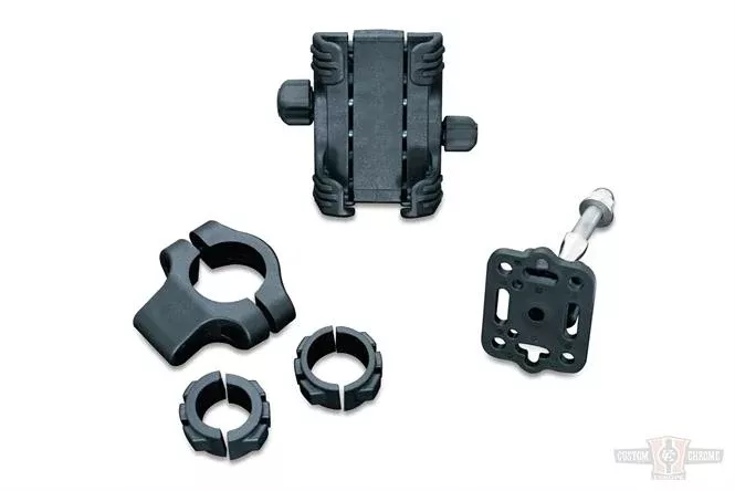 Tech-Connect Device Mounting System with Standard Cradle for Bar Mount For Harley-Davidson