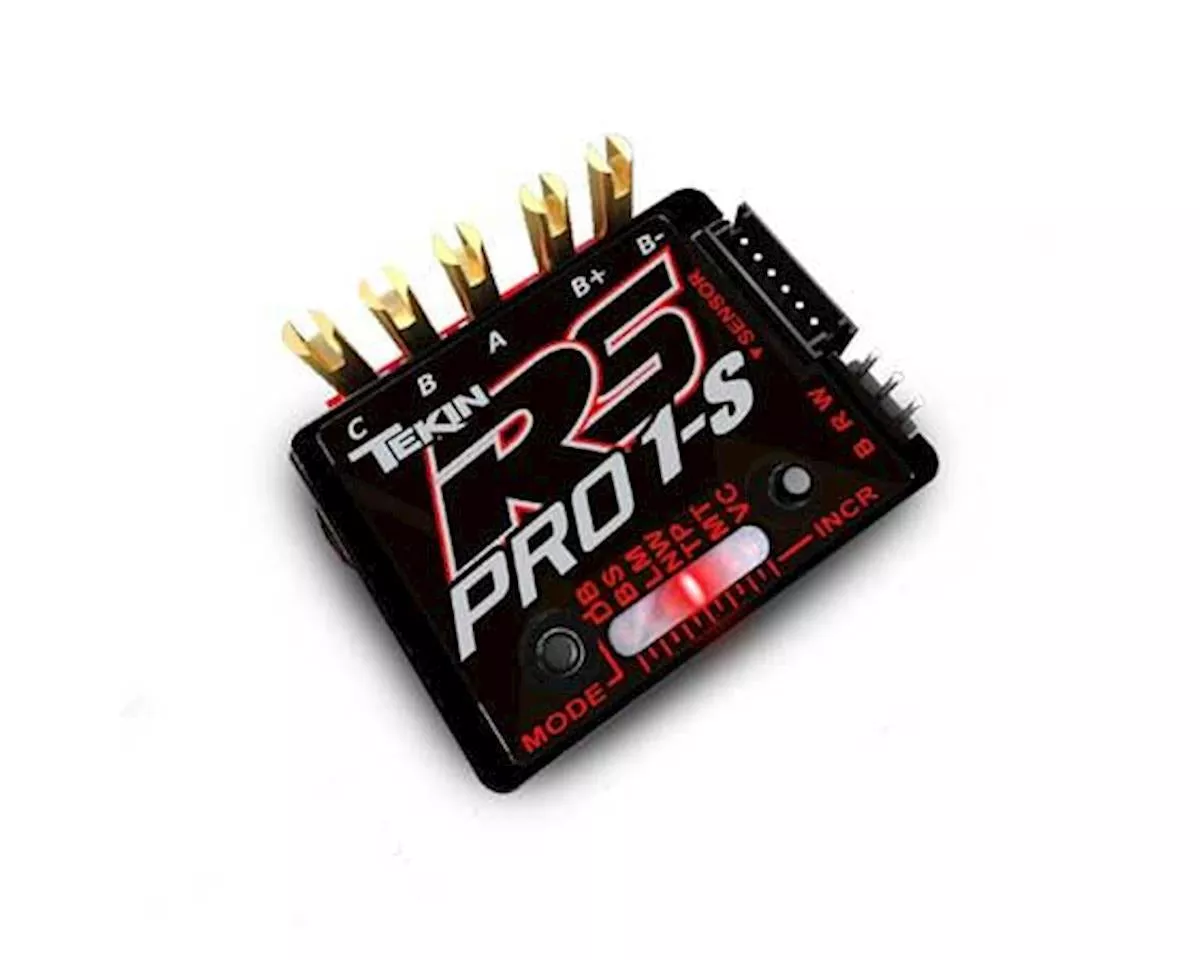 Tekin - RS Pro Black Edition BL 1S 1/12 Sensored/Sensorless Brushless ESC