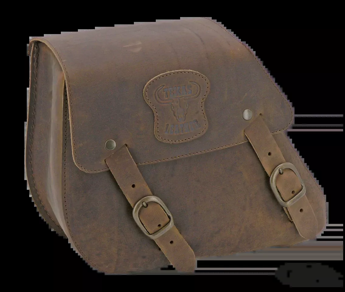 Texas Leather FXD Single Swingarm Bag For Harley-Davidson