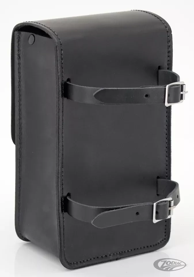 Texas Leather Sissy Bar Bag For Harley-Davidson