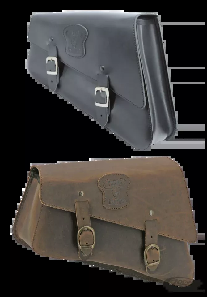 Texas Leather Sportster bag Black For Harley-Davidson