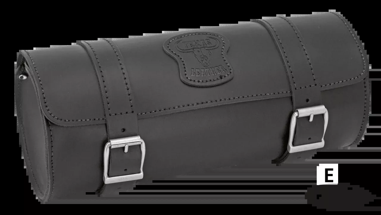 Texas Leather Super Roll Bag For Harley-Davidson