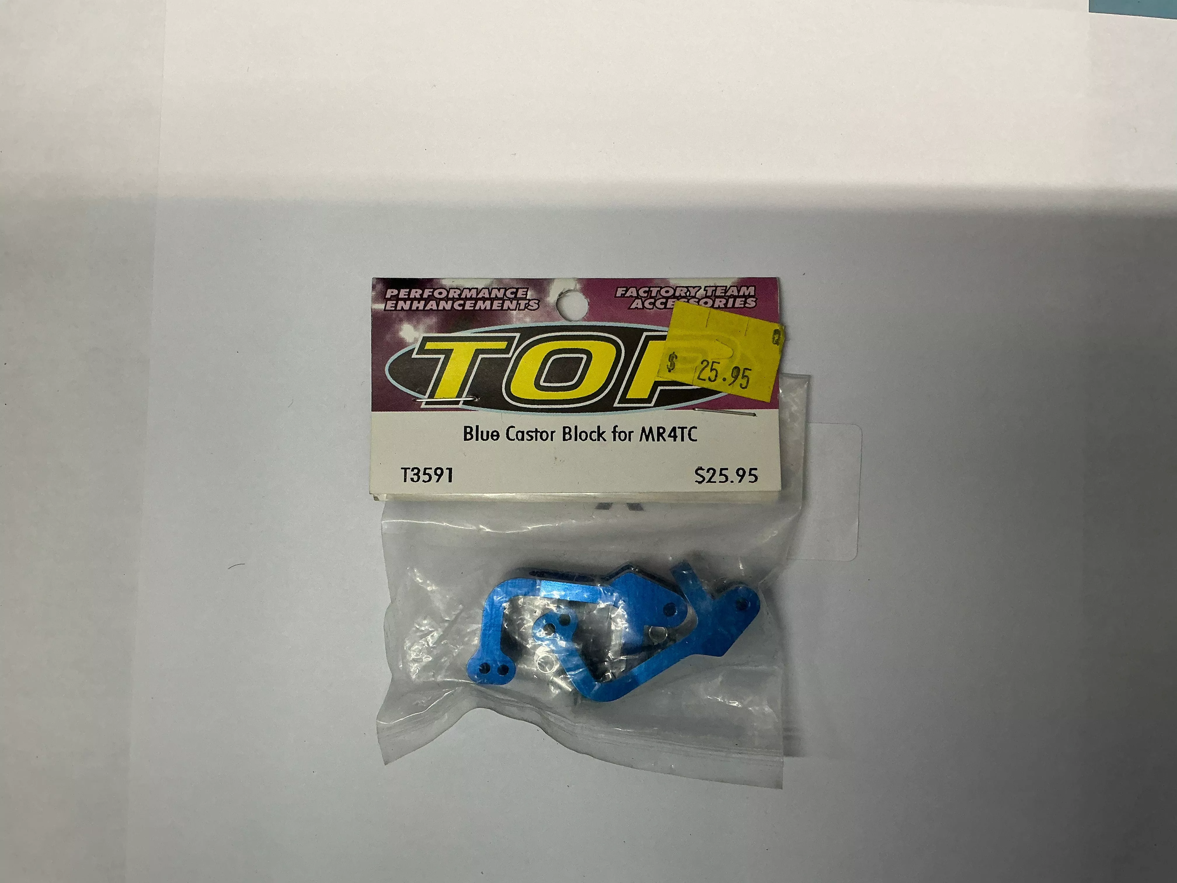 TOP Blue Castor Block for MR4TC T3591