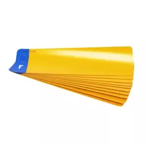 Top PlaqPack of 10 blank license plate strips with euro