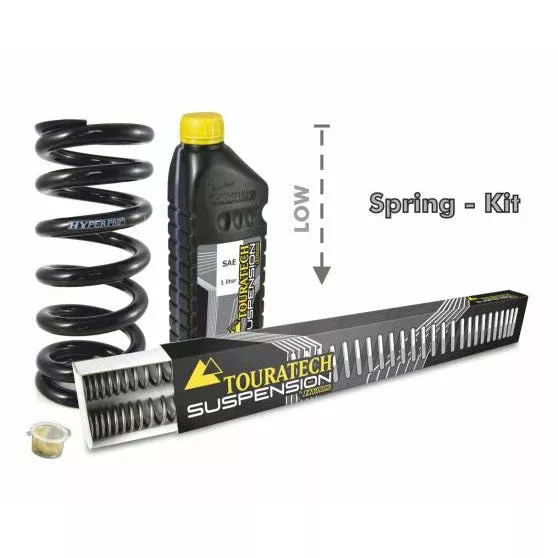 Touratech - 30mm Lowering Progressive Fork & Shock Springs - KTM Adventure 390