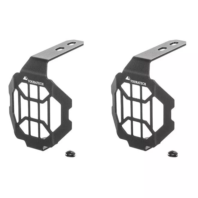 Touratech - Auxiliary Light Guard Set for Original BMW LED Nano Light - 08/2017 and up