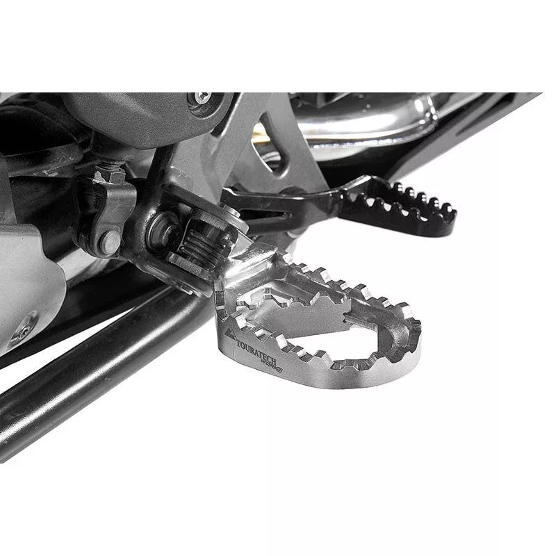 Touratech - Footpegs Works Low 20mm - BMW R1250GS /GSA, R1200GS 13-19 /GSA 14-19, F850GS /GSA, F750GS