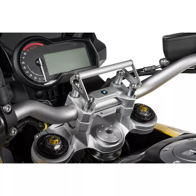 Touratech - Handlebar GPS Mounting Bracket for 20mm Handlebar Riser - BMW F850GS /GSA