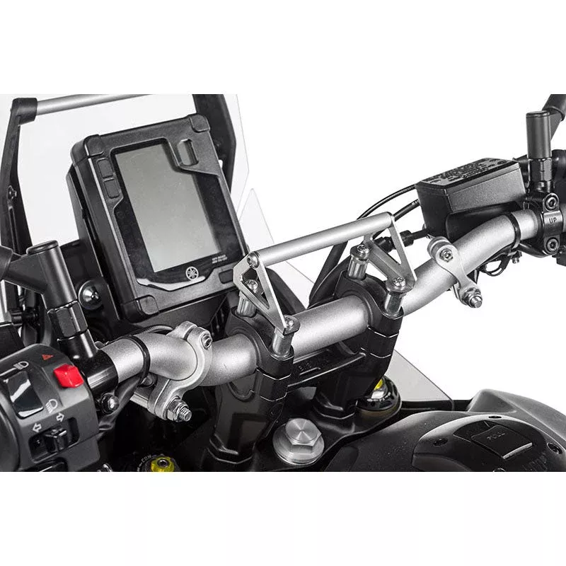 Touratech - Handlebar GPS Mounting Bracket for 20mm Handlebar Riser - Yamaha Tenere 700