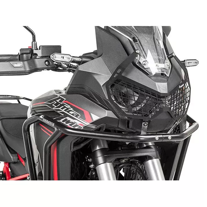 Touratech - Headlight Guard Black Quick-Release - Honda Africa Twin CRF1100L