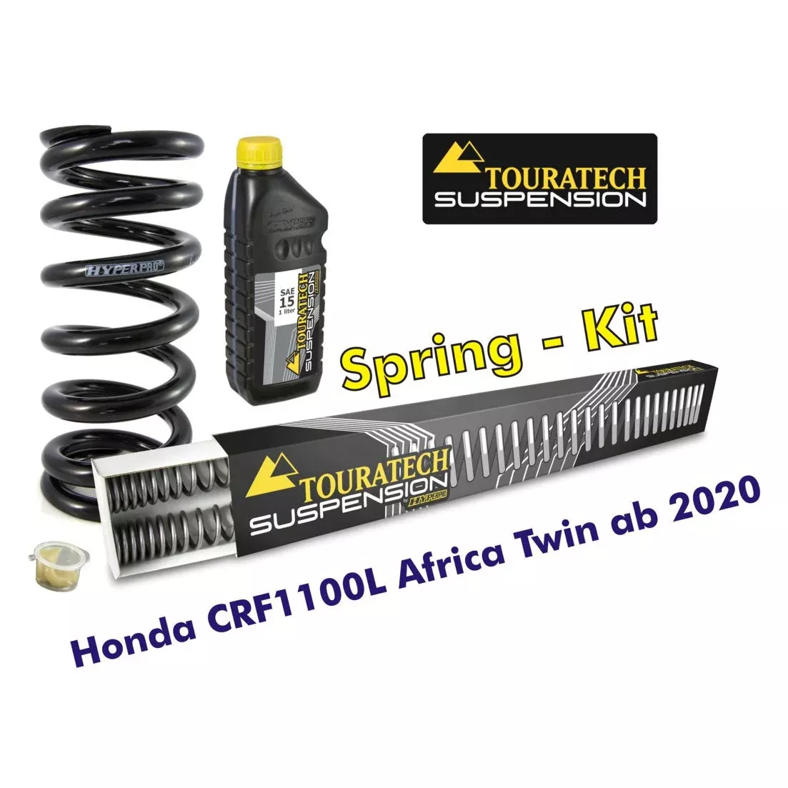 Touratech - Progressive Fork & Shock Springs - Honda Africa Twin CRF1100L