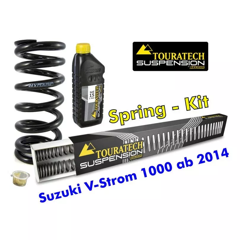 Touratech - Progressive Fork & Shock Springs - Suzuki V-Strom 1000 from 2014