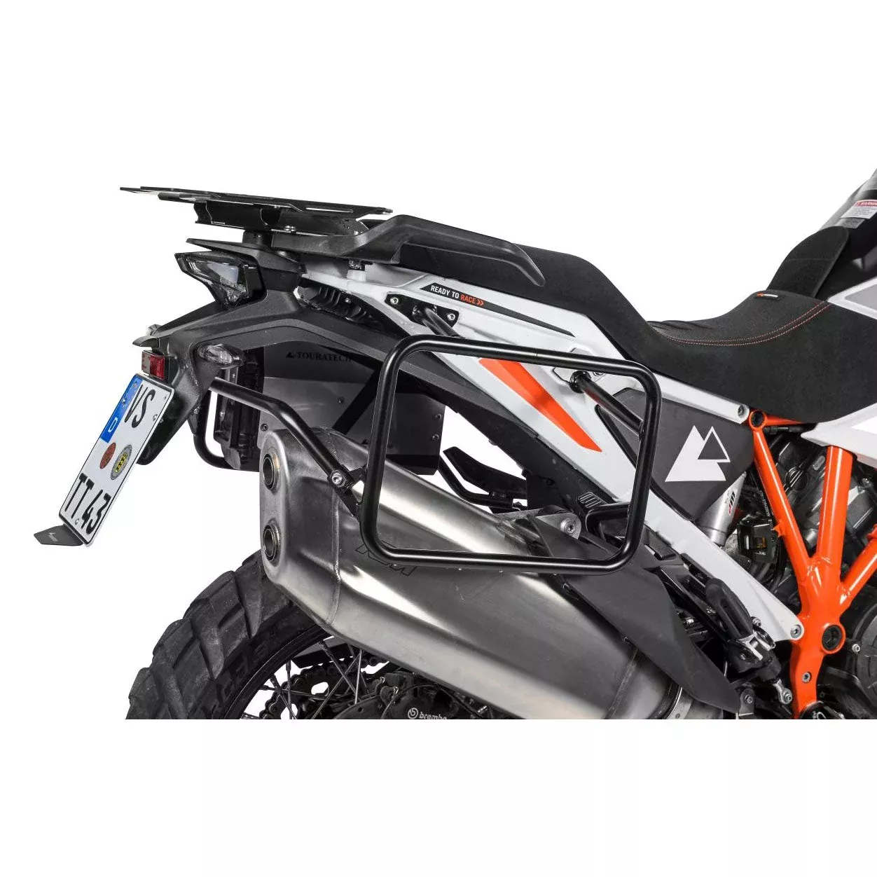 Touratech - Stainless Steel Side Case Racks - KTM Adventure 1290 S/R from 2021