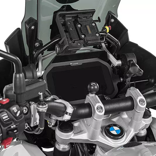 Touratech - TFT Anti-Theft Aluminum with Sun Visor - BMW R1250GS /GSA, R1200GS /GSA from 2017