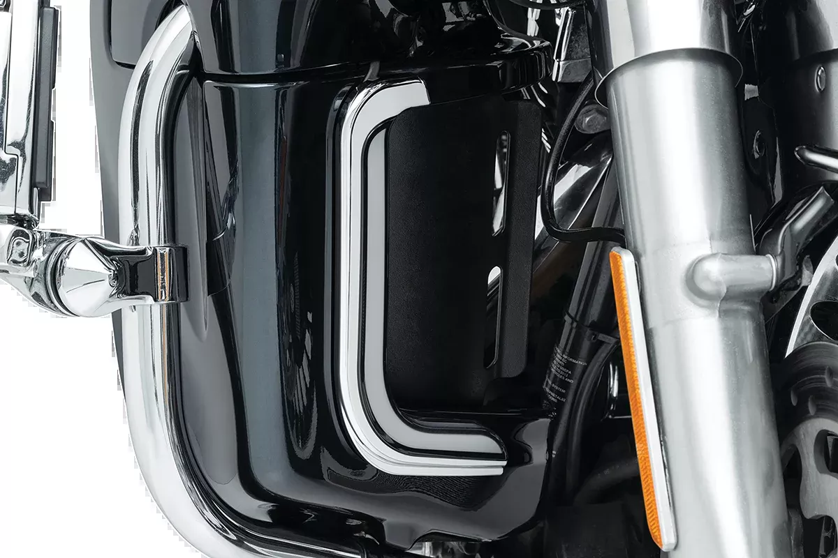 Tracer Lower Fairing Accent Lights Chrome For Harley Davidson