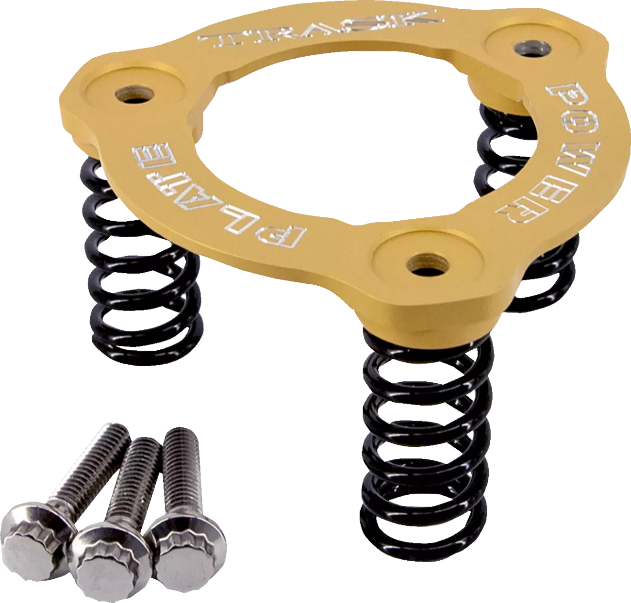 TRASK Power Plate Kit - High Pressure Plate Spring Set for M8 Engines - Gold Finish - TM-2012