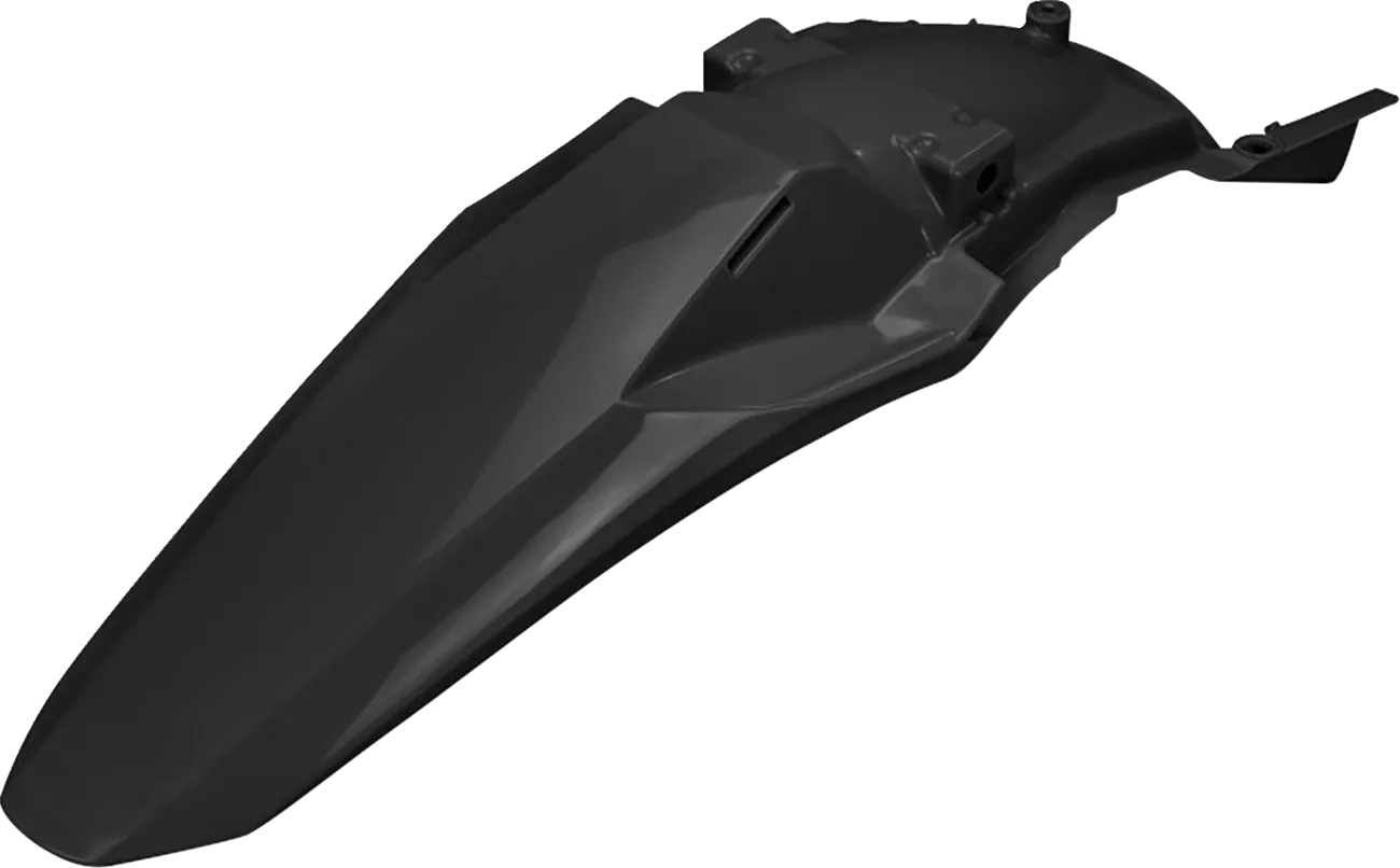 UFO Restyled Rear Fender - Black for Motorcycle KA04759#001 by UFO