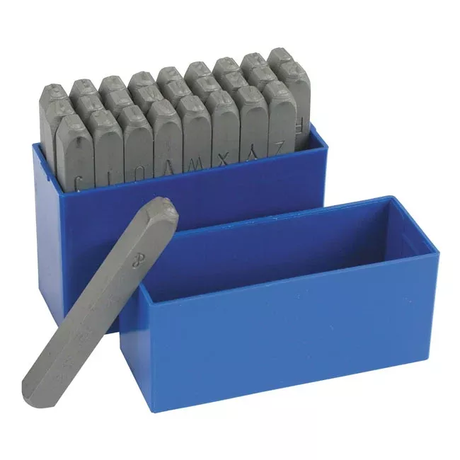 Universal Chassis Letter Punch Set