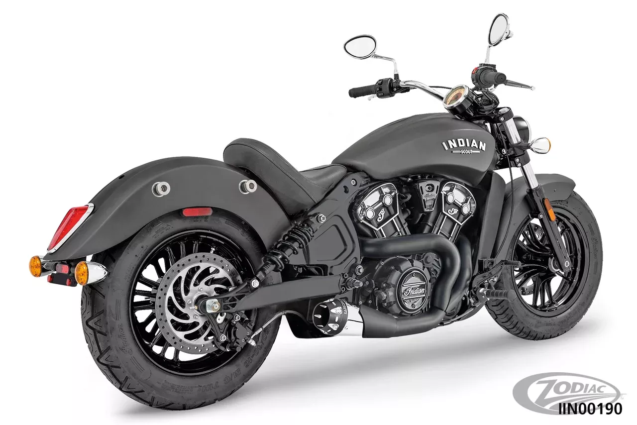 US OUTLAW LOW 2-1 COMBO BLK SCOUT14-UP For Harley-Davidson