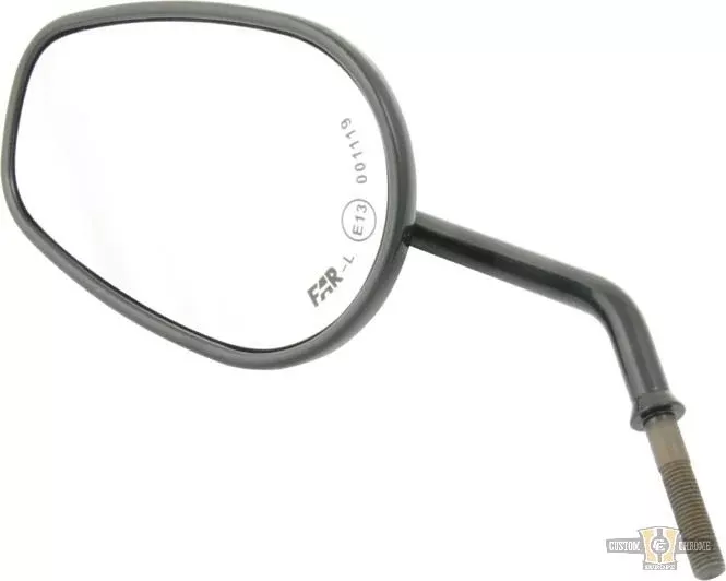 V-Road Mirror Black For Harley-Davidson