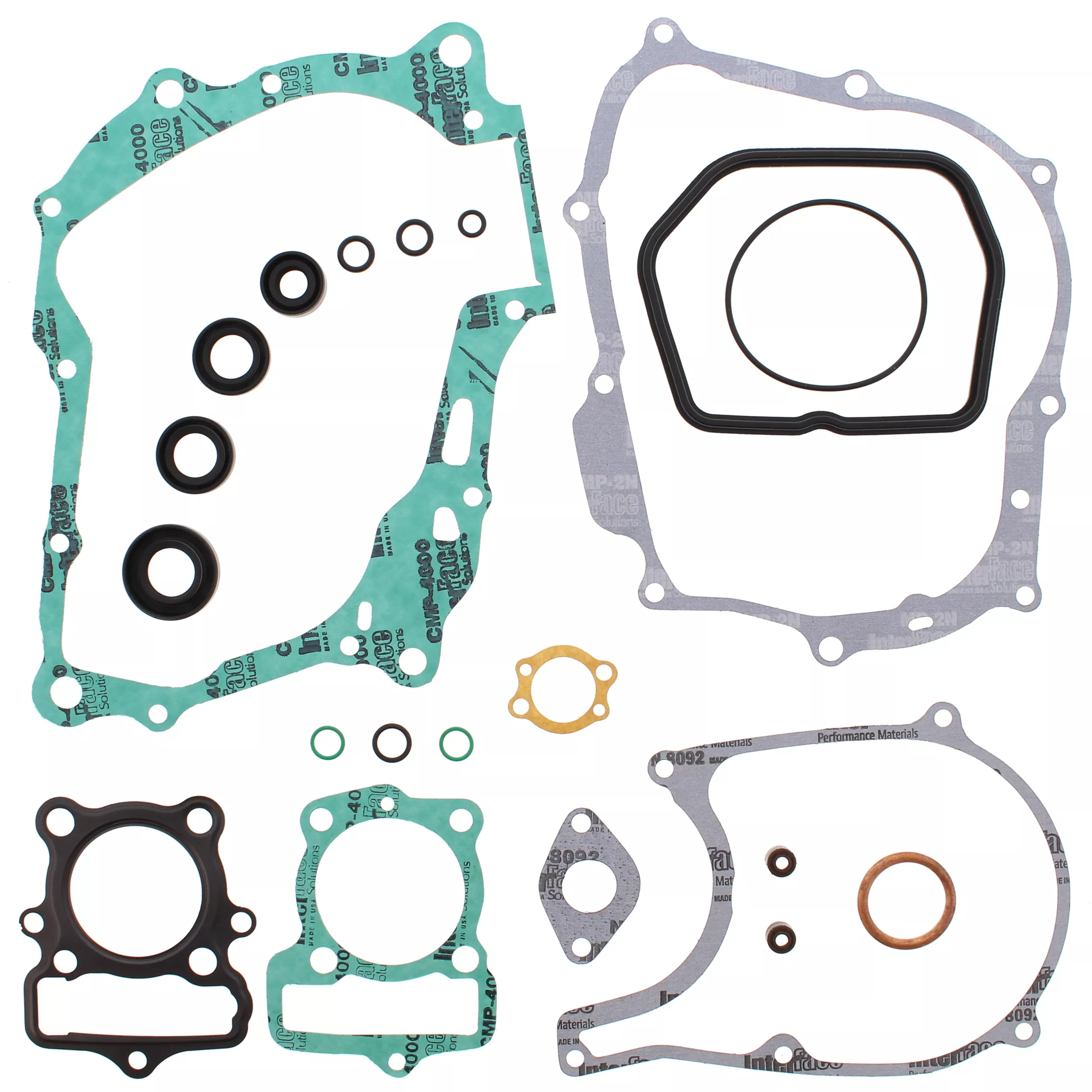 VERTEX Complete Gasket Set with Oil Seals for Honda CRF80F and XR80R