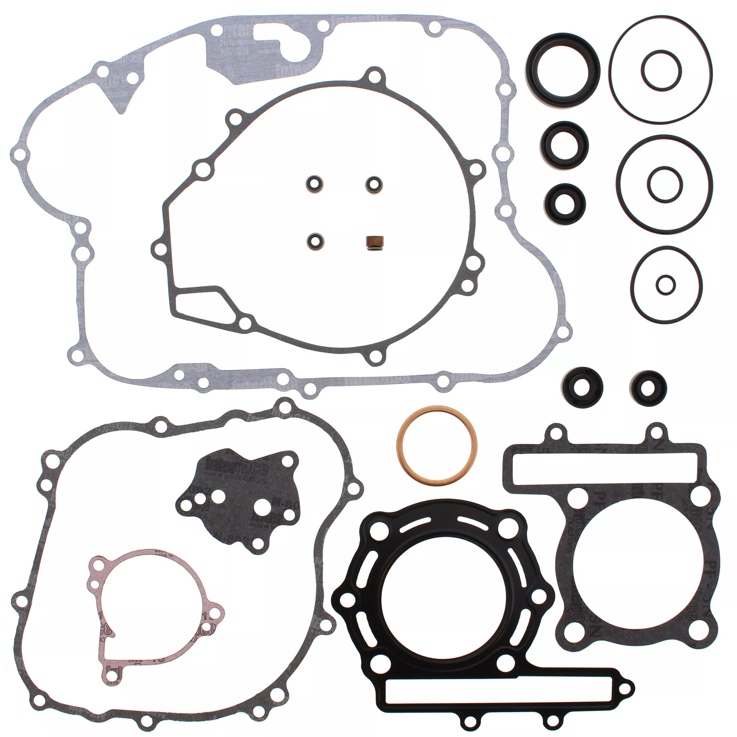 VERTEX Complete Gasket Set with Oil Seals for Kawasaki KLR250 (1985-1994)
