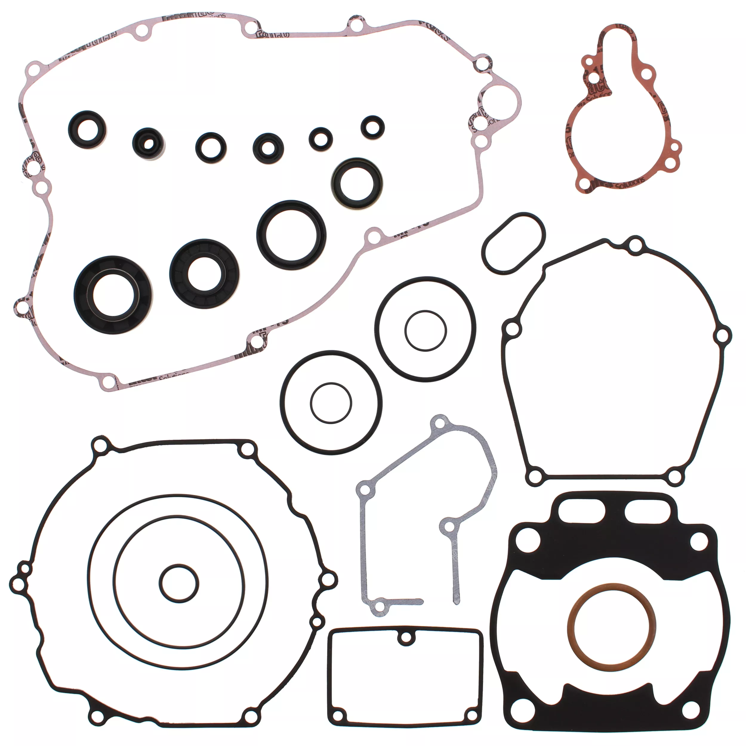 VERTEX Complete Gasket Set with Oil Seals for Kawasaki KX250 (2005-2007)