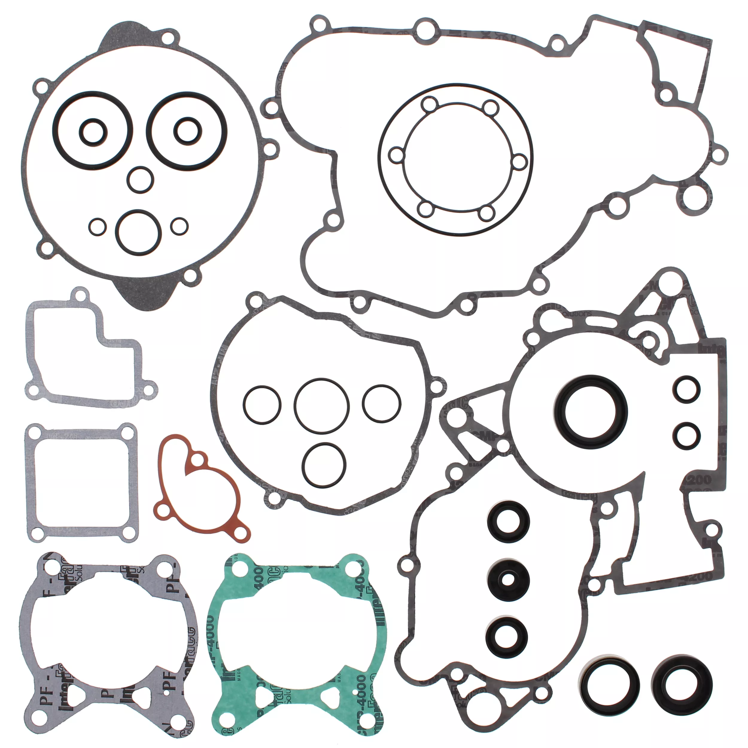 VERTEX Complete Gasket Set with Oil Seals for KTM 105 SX & XC Models (Part #811332)