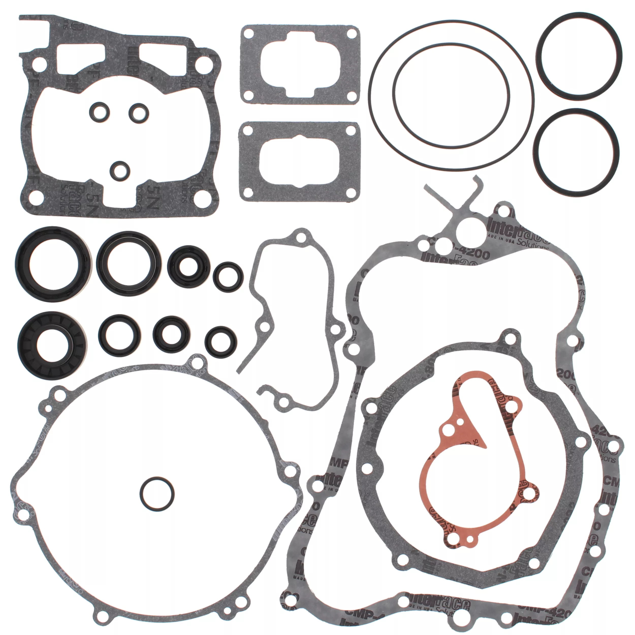 VERTEX Complete Gasket Set with Oil Seals for Yamaha YZ125 (2001-2004)
