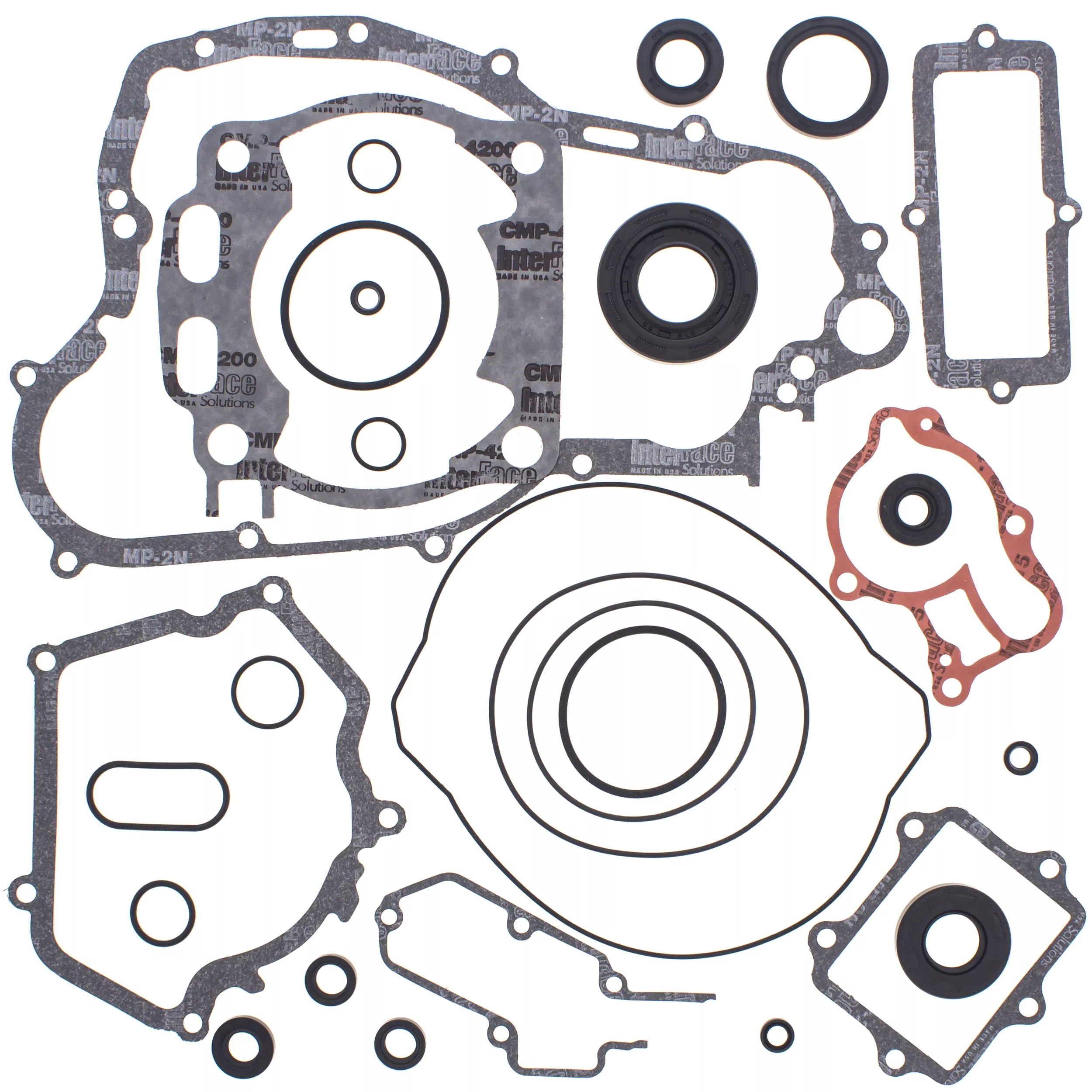 VERTEX Complete Gasket Set with Oil Seals for Yamaha YZ250 and YZ250X Models