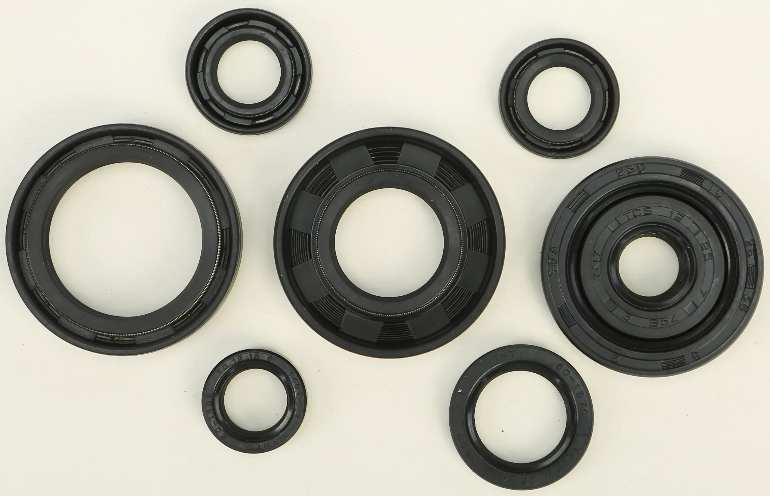 VERTEX Oil Seal Set for Yamaha YZ85 (2002-2011) * High-Quality Engine and Transmission Rebuild Kit