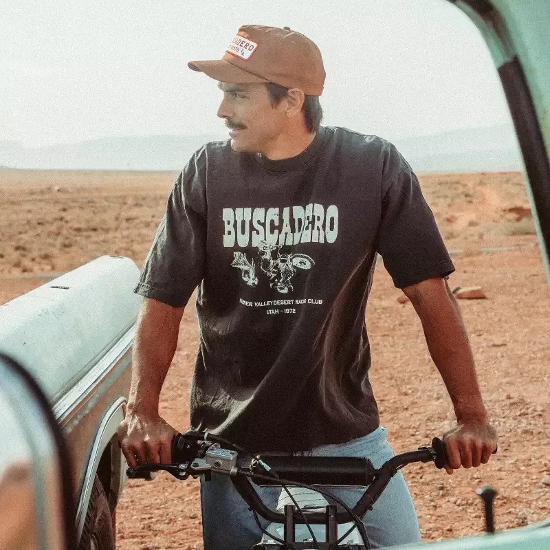 Warner Valley Heavyweight Tee – Vintage Black