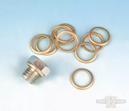WASHER FOR DRAIN PLUG For Harley-Davidson